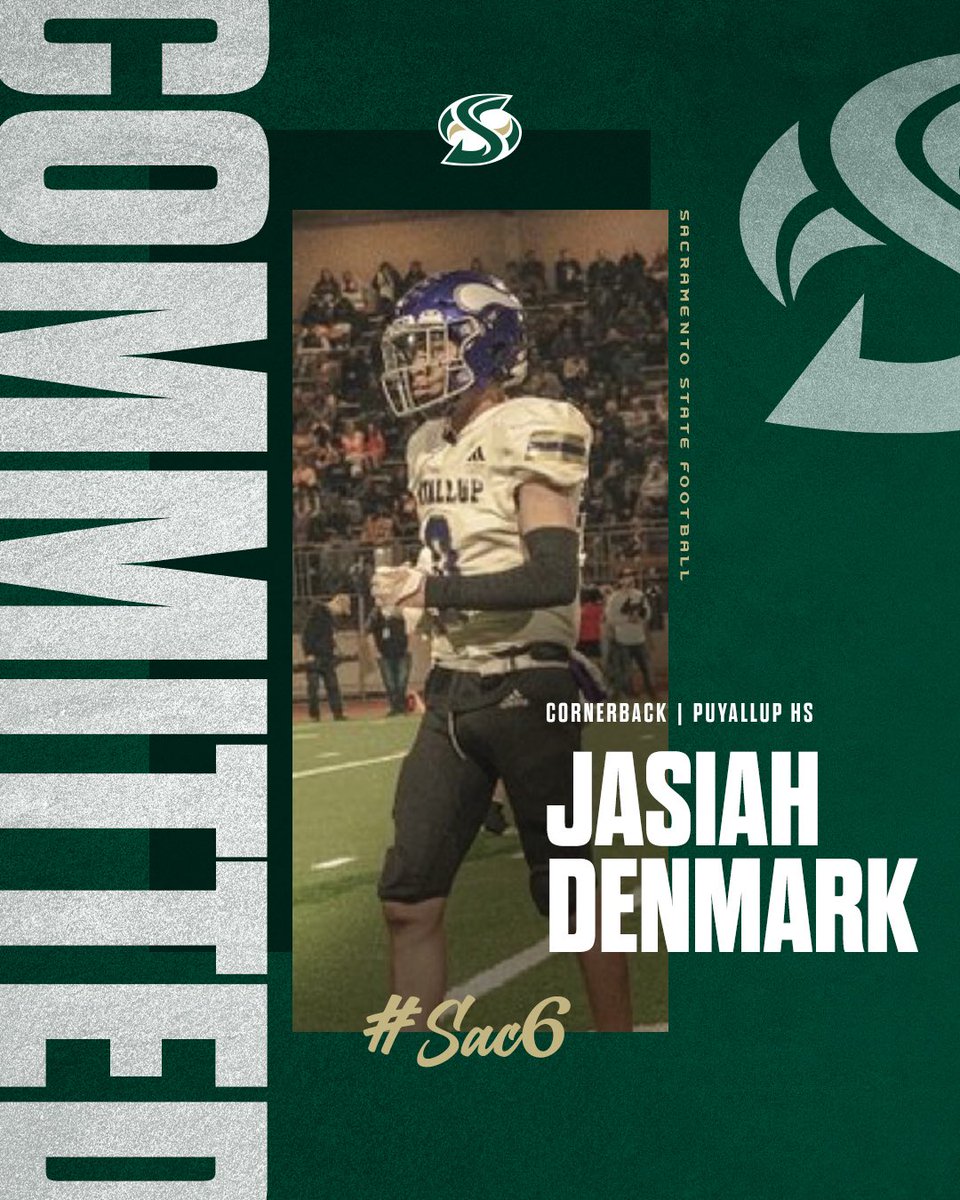 Jasiah Denmark (@jasiahdenmark1) on Twitter photo After a great conversation with Coach @DWalls2nd, <a href="/BrennanMarion4/">Coach Marion</a>, my Family, and my Mentor <a href="/RegJones20/">Reggie Jones</a>; I’M EXCITED TO ANNOUNCE THAT I’M OFFICIALLY COMMITTED TO SAC STATE UNIVERSITY!
🐝🐝
#StingersUp After a great conversation with Coach @DWalls2nd, <a href="/BrennanMarion4/">Coach Marion</a>, my Family, and my Mentor <a href="/RegJones20/">Reggie Jones</a>; I’M EXCITED TO ANNOUNCE THAT I’M OFFICIALLY COMMITTED TO SAC STATE UNIVERSITY!
🐝🐝
#StingersUp