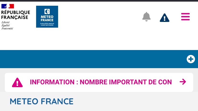Vigilance orange: cons <a href="/meteofrance/">Météo-France</a>