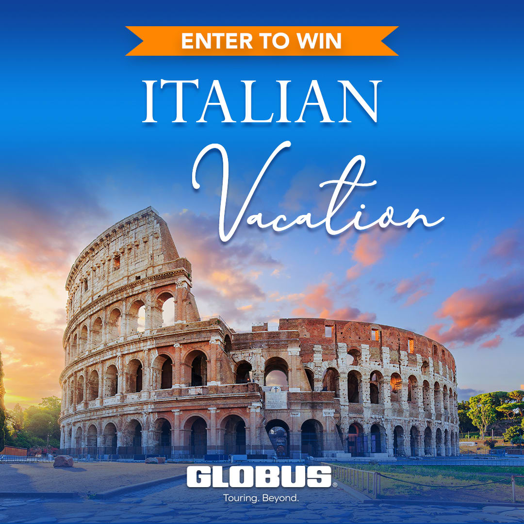 MantaLaz's tweet photo. Win a dream trip to Italy! Whether you want to glide through Venice, sip wine in Tuscany, or explore ancient Rome, experience the magic of Italy. Enter by July 13, 2025, for your chance to win a Globus Italian tour for two! (480) 306-6523 https://t.co/IFewNBtZcw