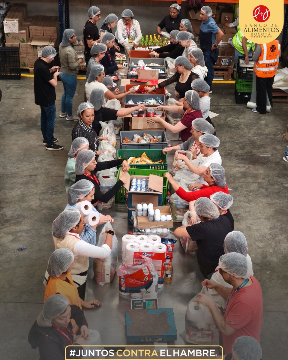 El voluntariado corporativo sí transforma. Gracias a quienes empacan alimentos y mucha esperanza.

👉 Súmate en bancodealimentos.org.co
#Voluntariado #EmpresasQueTransforman