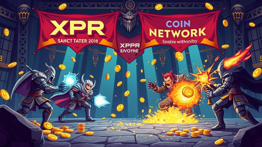 danemarkbp's tweet photo. Stack tokens. Crush friends.  
Only the sharpest rise in Coin Royale’s arena.  

Dare to outplay.  
Dare to conquer.  

Join the battle. ⚔️  
https://t.co/910rXDTKQn  

#XPRNetwork #CoinRoyale #Web3Vibes #CryptoGaming https://t.co/VO9RC0qZ7I