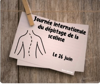 Le 26 juin: #journée #santé #dos #scoliose