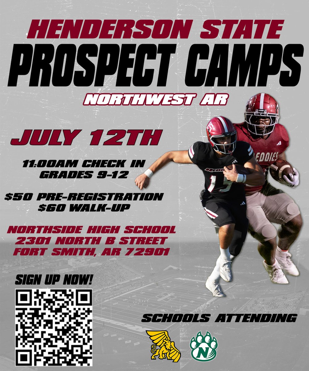 Coachwillwagner's tweet image. 🚨Northwest Arkansas🚨
The Reddies are coming, and we’re bringing some friends with us!
Get ready to COMPETE, DOMINATE, and EARN THAT MONEY. 
Bring your best… or get left behind.
