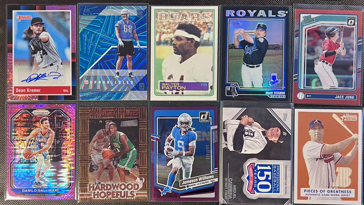 #coolenoughstacks Lot 70

$2 each

Kremer /199
Jung /99
Gallinari /42
Williams /410

Claim by player name

Rules &amp; info in pinned tweet. Stack through Thursday.

#coolenoughstacks