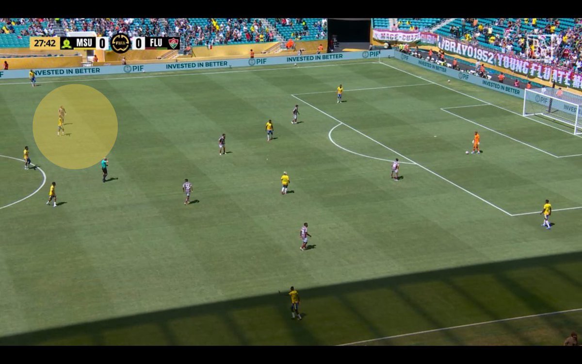 MakhubuSimanga's tweet image. I have a theory,Cardoso has a puzzle to solve 🧩 

In this game system, Zwane won’t be able to shine

I’ve watched how he plays off Ribeiro,he reads Ribeiro’s movements&amp;amp;adjusts his runs accordingly

The problem?Both players thrive in the same zones

#FIFACWC #tacticalanalysis