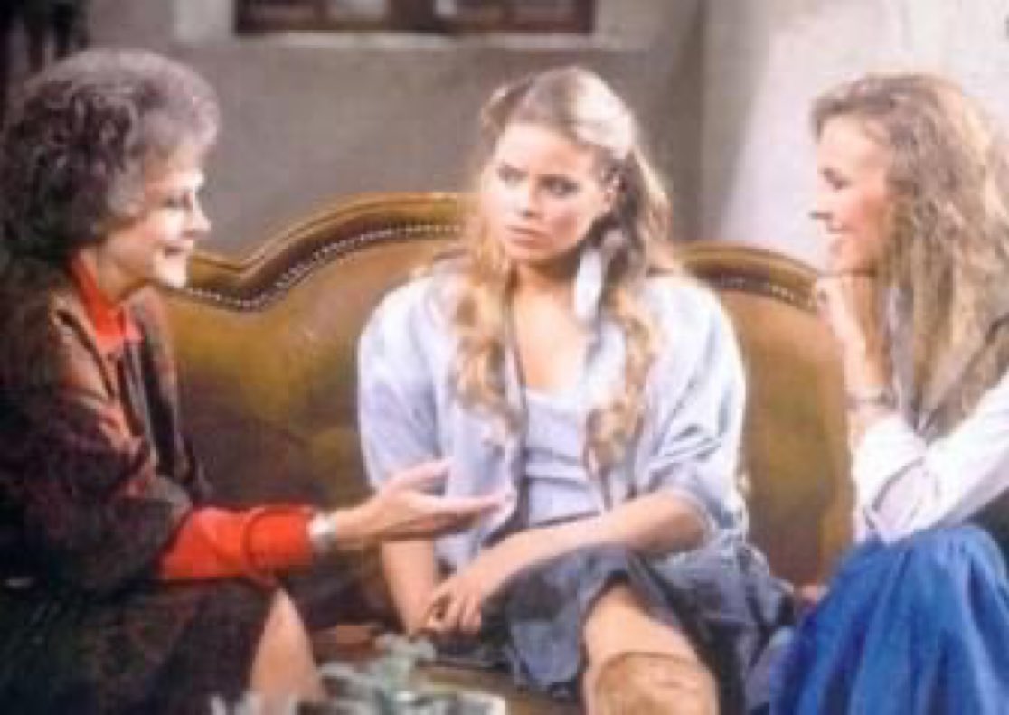 #WaybackWednesday Mariah Ramirez ( Felicia grandmother played by June Lockhart) Felicia and Laura #GH #GeneralHospital
