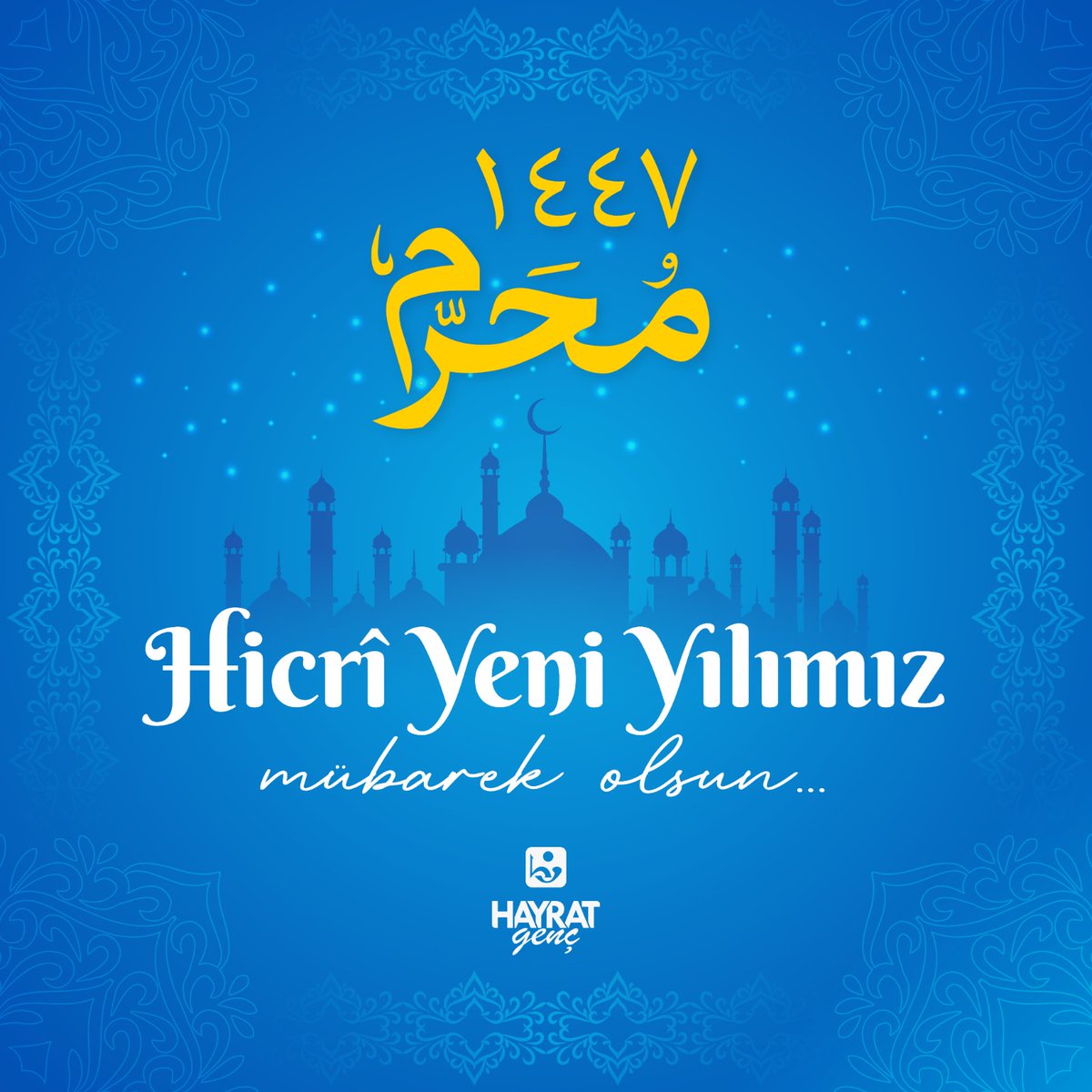 Yeni yılın ilk gününde duamız:
“Allah’ım! Bu seneyi bizler için hayırlı, bereketli ve afiyetli kıl! Amin…”

📍Bizden bir hatırlatma: Hicret, hâlâ sürüyor. Hakk’a doğru adım atmakta geç kalma…

#HicriYılbaşı #Muharrem #Hicret
#GençHayrat