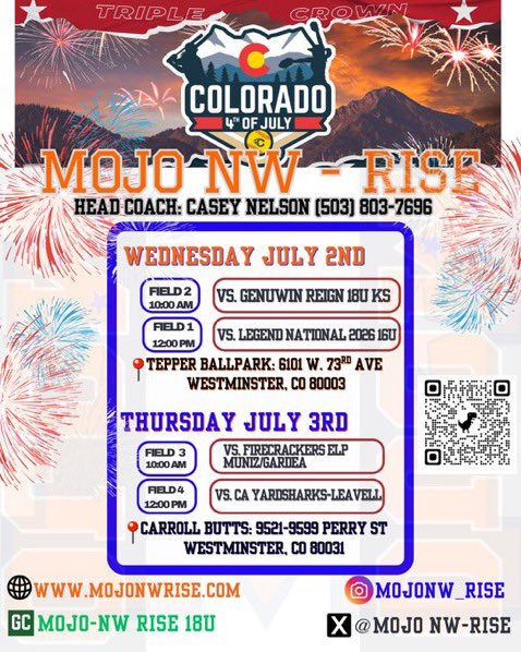 KSteffek2026's tweet image. Colorado 🧨 is finally here! Coaches come out and watch, we’ve got a lot of talent looking for homes

@CGano8 @hunter_hays27 @StaceyNuveman @CoachCurly_ @JustinShults33 @CharMorgan34 @Baumert_16 @baumert25 @coachmartinezzz @DedeannPH1 @UncommittedUTR @ExtraInningSB @CoastRecruits