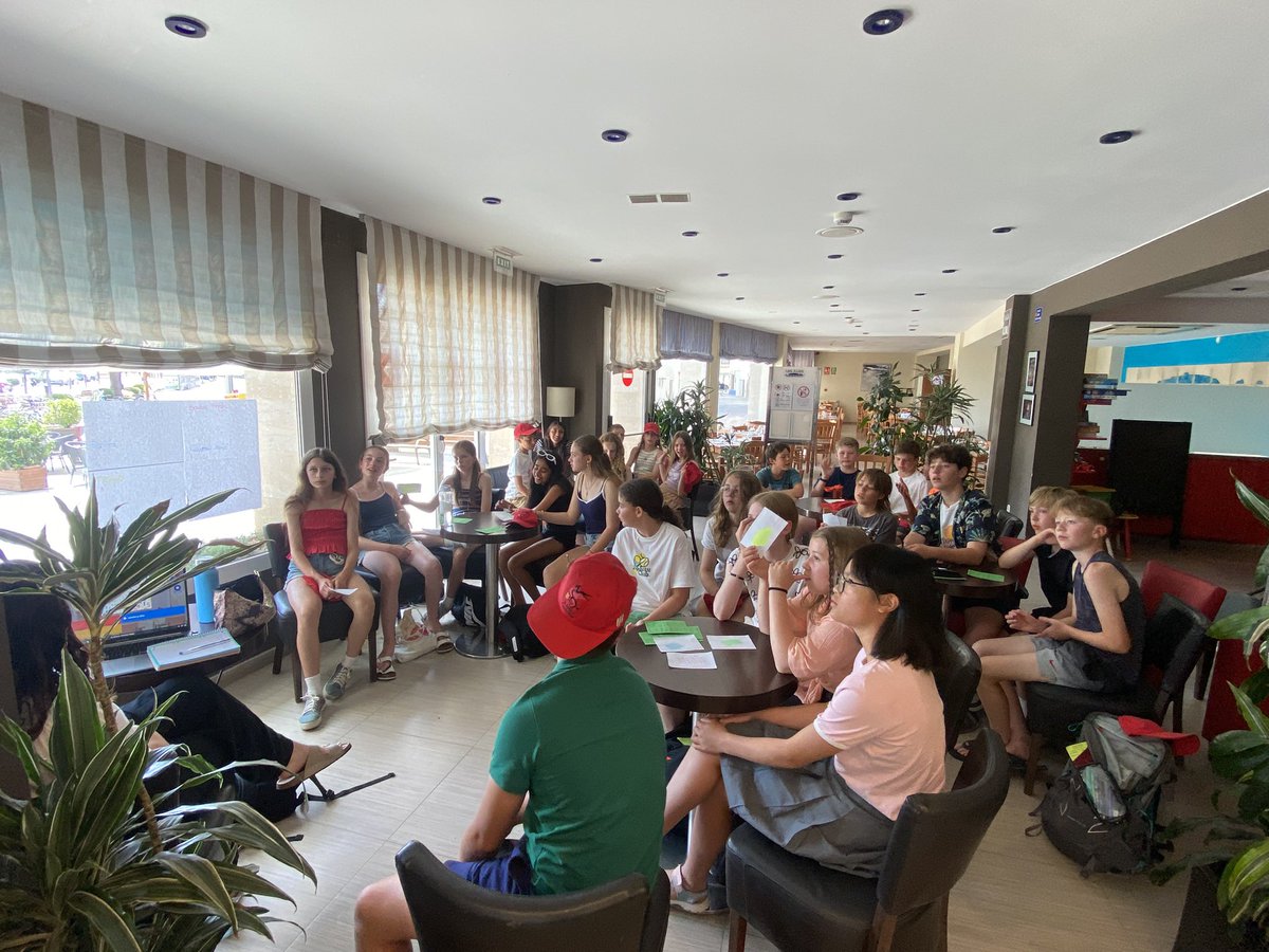 StFaithsSpain's tweet photo. Day 3 finishing strong. 

Afternoon of learning, cultural immersion (shopping), more ice cream and finishing off with 10-pin bowling. 

🇪🇸 🛍️ 🍦 🎳 https://t.co/wofBUode6w