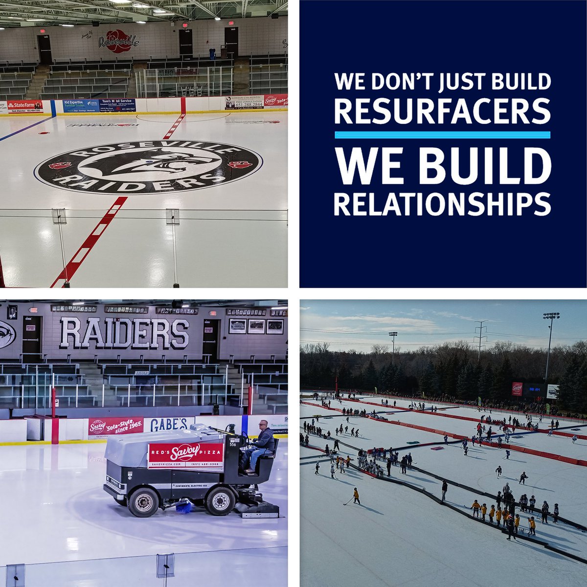 This past winter, our Regional Sales Manager, Logan Wescott, took a trip to the Roseville Skating Center for the delivery of a new #Zamboni Model 552! This unique facility in MN features North America's largest refrigerated outdoor ice sheet

ATZE podcast: youtu.be/BZd9LNp8YTg