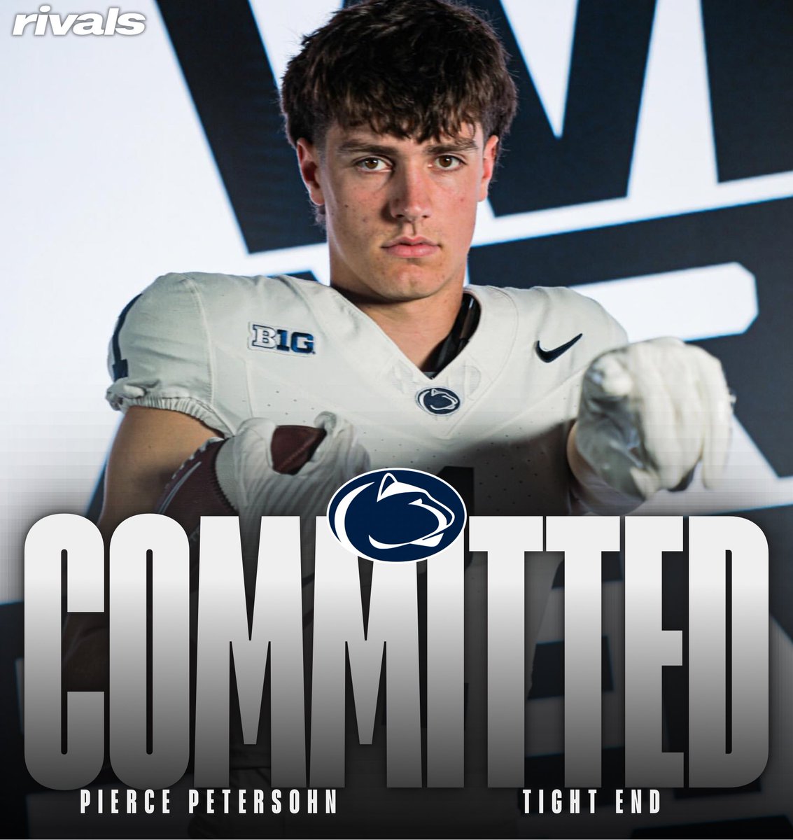 PennStateRivals's tweet image. 🦁We Are ….. BETTER!🦁
2026 Triton High School (MN) TE Pierce Petersohn (@PiercePetersohn) has committed to Penn State Football!
👉 tinyurl.com/PetersohnPSU