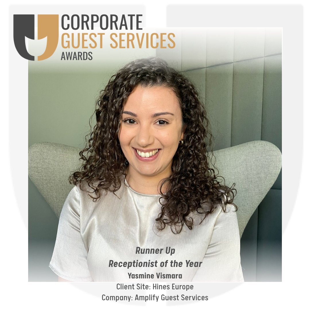 Corporate Guest Services Awards (@cgsawards) on Twitter photo 🥈 Runner-Up 🥈
Congratulations to Yasmine Vismara, one of this year's Runners-Up in the Receptionist of the Year category.
Your dedication to make meaningful connections with guests did not go unnoticed.
#CGSAwards #ReceptionistOfTheYear #RunnerUp #GuestServiceExcellence 🥈 Runner-Up 🥈
Congratulations to Yasmine Vismara, one of this year's Runners-Up in the Receptionist of the Year category.
Your dedication to make meaningful connections with guests did not go unnoticed.
#CGSAwards #ReceptionistOfTheYear #RunnerUp #GuestServiceExcellence