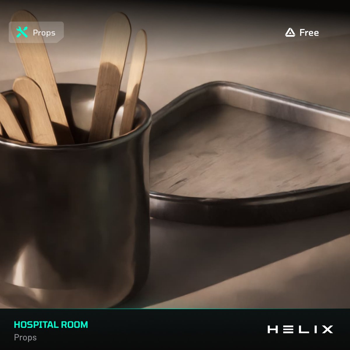 🏥 Hospital Room Environment Pack
A high-fidelity interior pack with everything needed to build realistic hospital rooms — perfect for medical RP, cinematic scenes, or simulation projects.

📦 Licensed to HELIX by Pack Dev
🔓 Free for all HELIX creators via the HELIX Vault

🔑