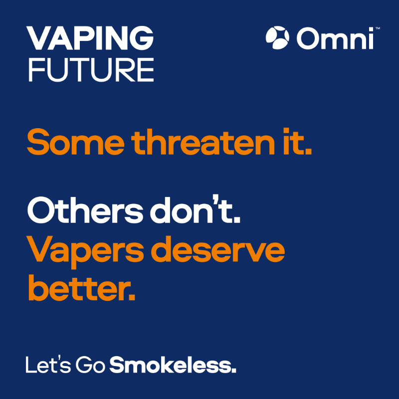 smokelessworld's tweet photo. The future of vaping is at a crossroads. One path takes us to a Smokeless World, the other – which ignores regulations – doesn’t.

Vaping needs leadership: our new campaign shows Vapers Deserve Better.

Join the conversation and Let’s Go Smokeless.