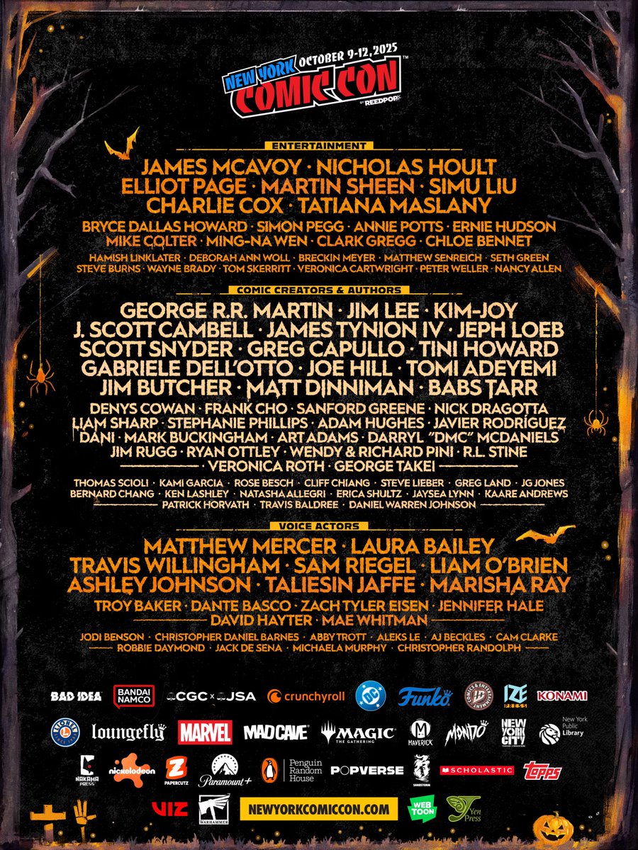 westerosies's tweet image. George R.R. Martin will attend New York Comic Con this October 9-12, 2025!