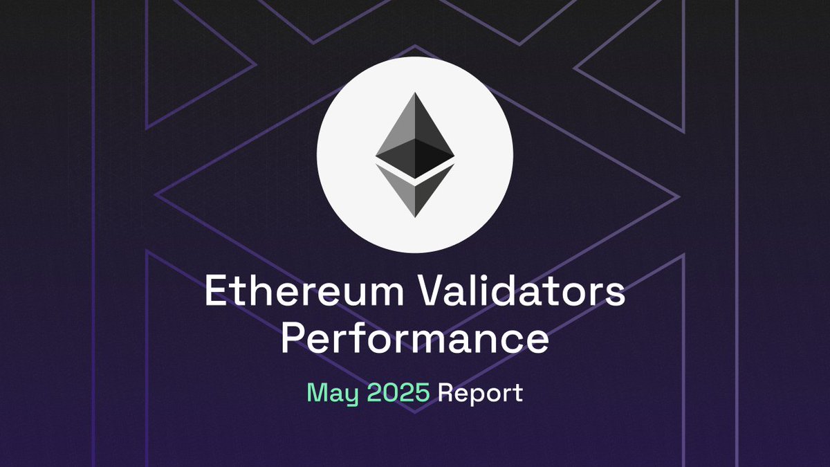 Blockdaemon’s May Ethereum validators delivered a 3.32% PRR, 20 bps above the 3.12% network average.

- Zero slashing, 99.9% uptime 
- Client upgrades completed without downtime
- Ethereum Staking Rewards Insurance now available 

 Read the full report: bit.ly/4njoWkX