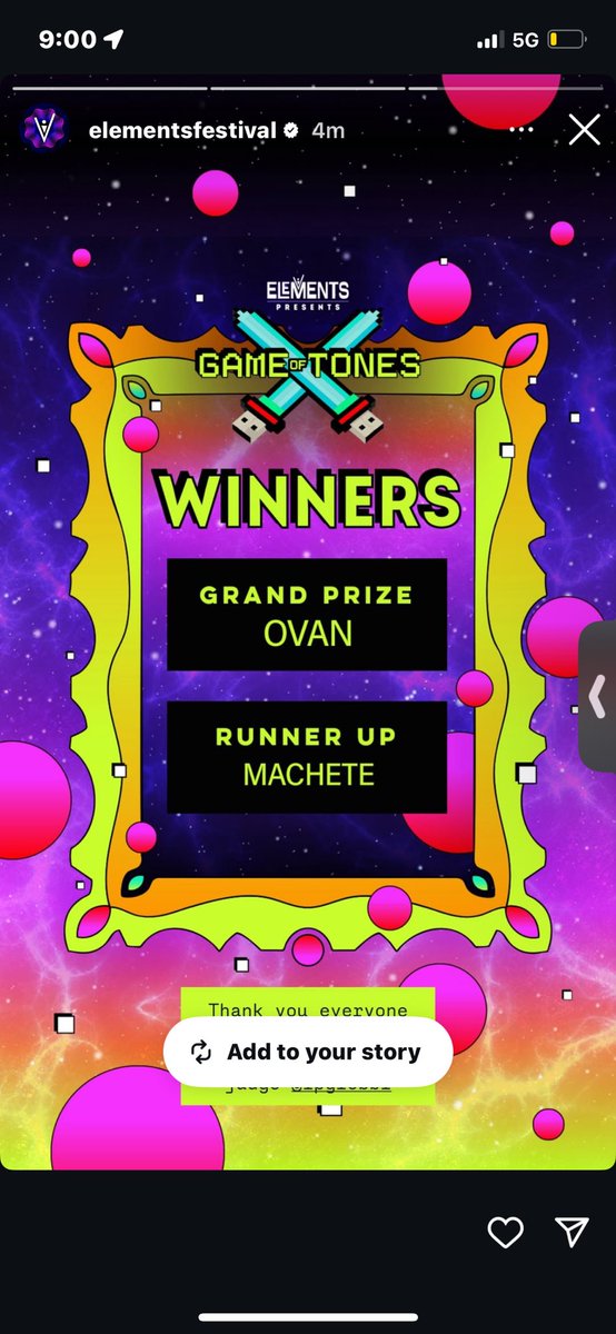 We did it! I’m playing Elements Music Festival! I’m so fucking stoked on this!  🤘🏼