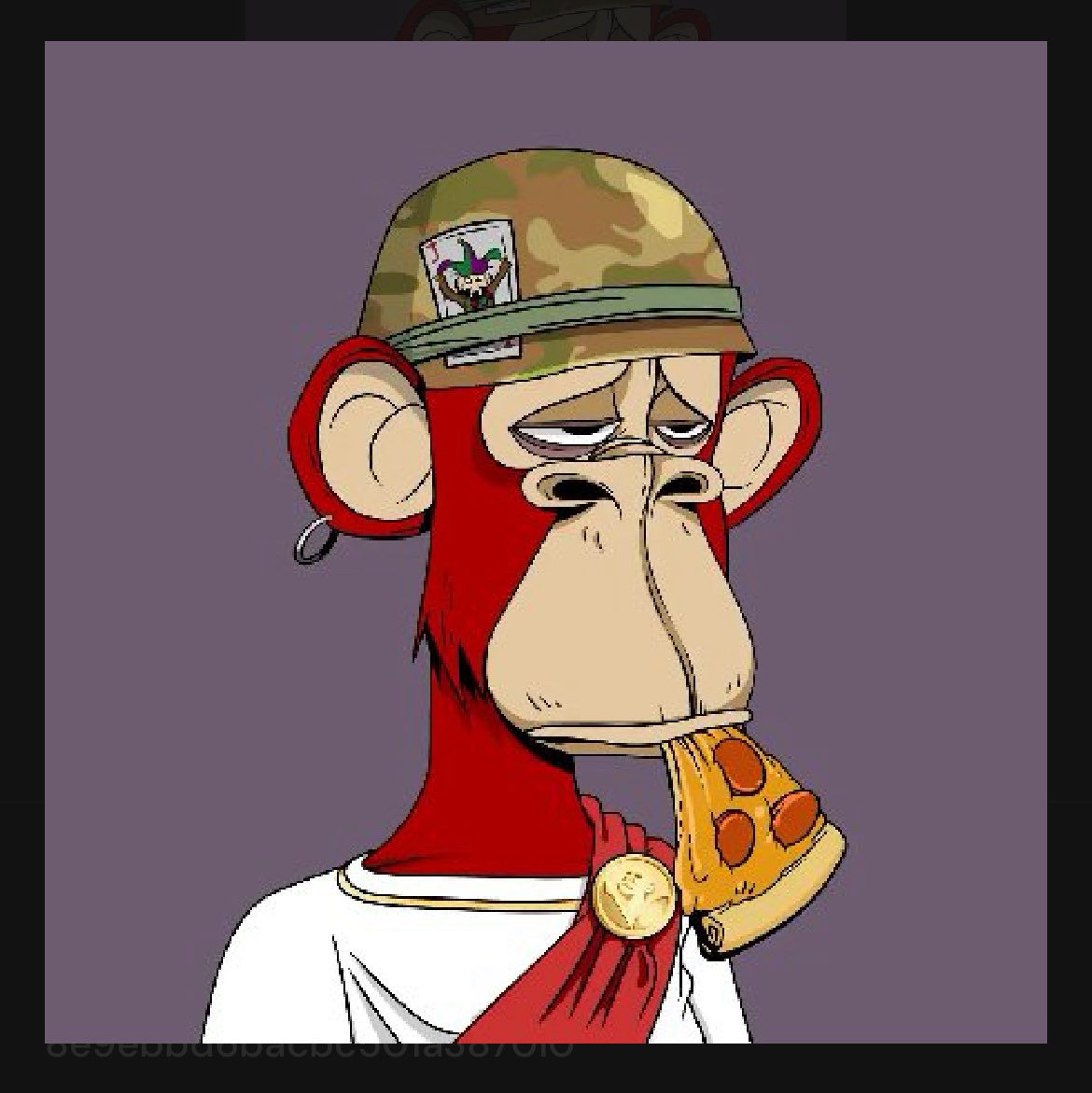 <a href="/BitApeCommunity/">Bit Apes</a> Still loving my pizza soldier