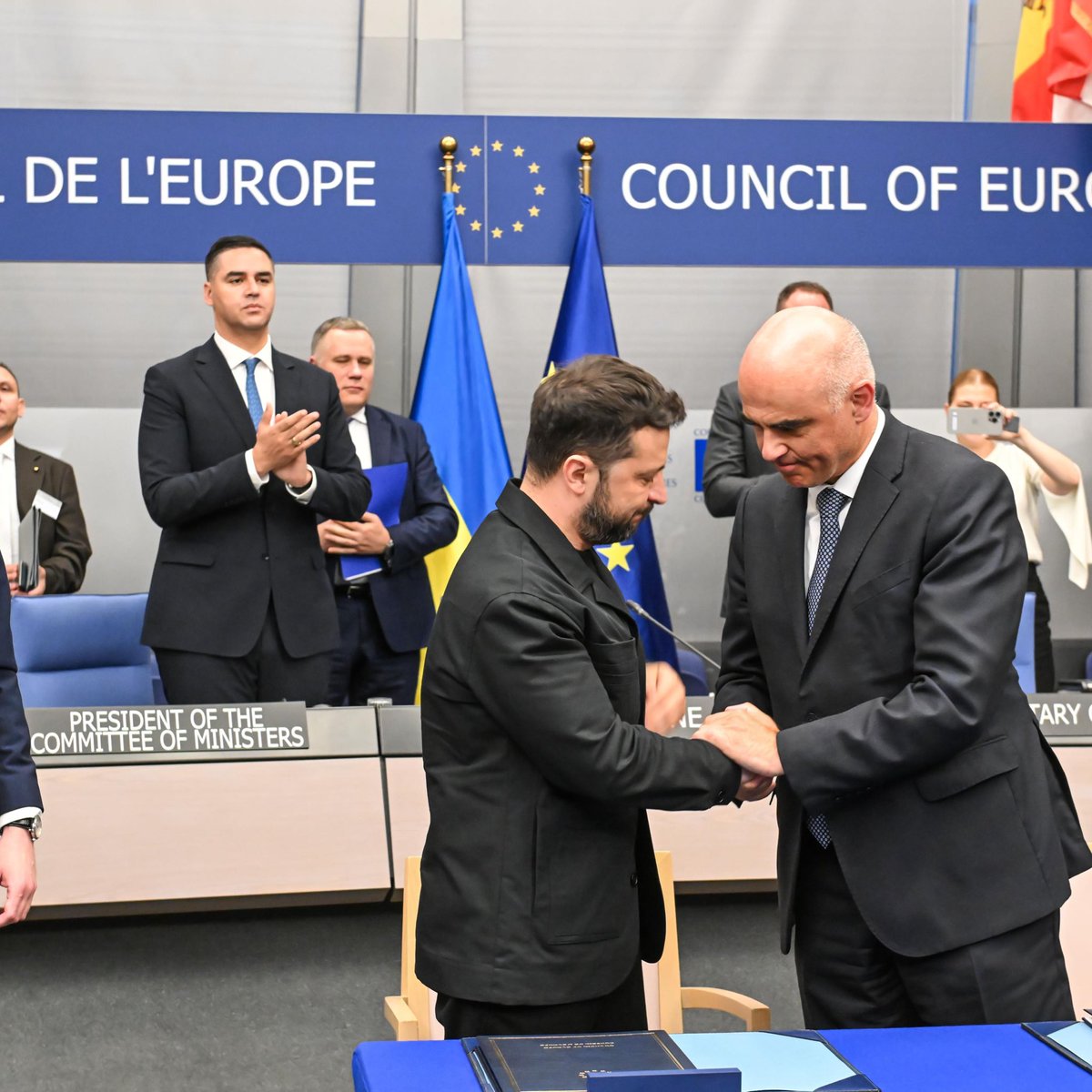 The crime of aggression must never go unpunished.

As #MTCoE2025 President of the <a href="/coe/">Council of Europe</a> Committee of Ministers, I had the honour of presiding over the signing of the Bilateral Agreement on the Establishment of the Special Tribunal for the Crime of Aggression against Ukraine,