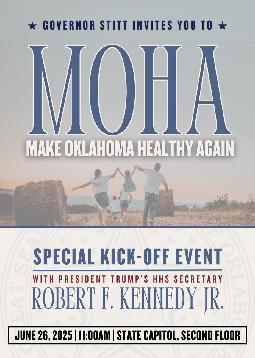 OKVotingGuide's tweet image. Well, we guess the news is out!? See you tomorrow! Thank you @GovStitt for leading in MOHA!