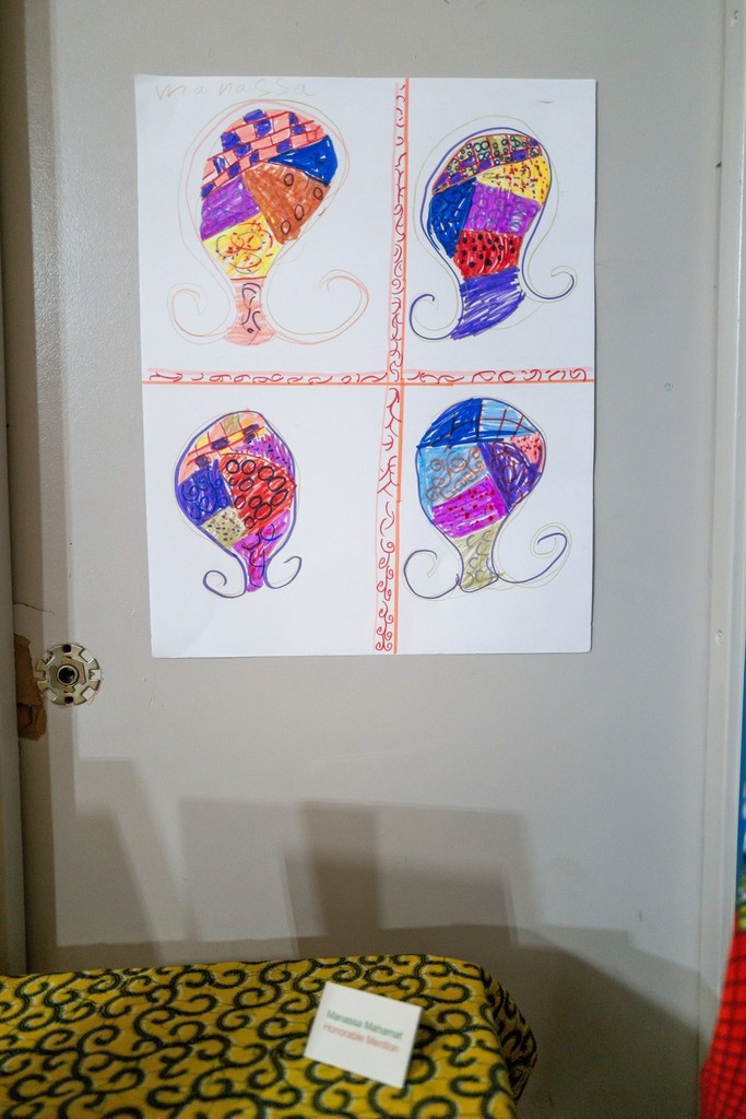Congratulations to the Africa Day Art Challenge Winners! The students created a design inspired by Ankara, a type of colorful and bold fabric often used in African clothing.

1st Place: Joseph B.
2nd Place: Bherlandes M.
3rd Place: Jonathan A-B.
Honorable Mention: Manassa M.