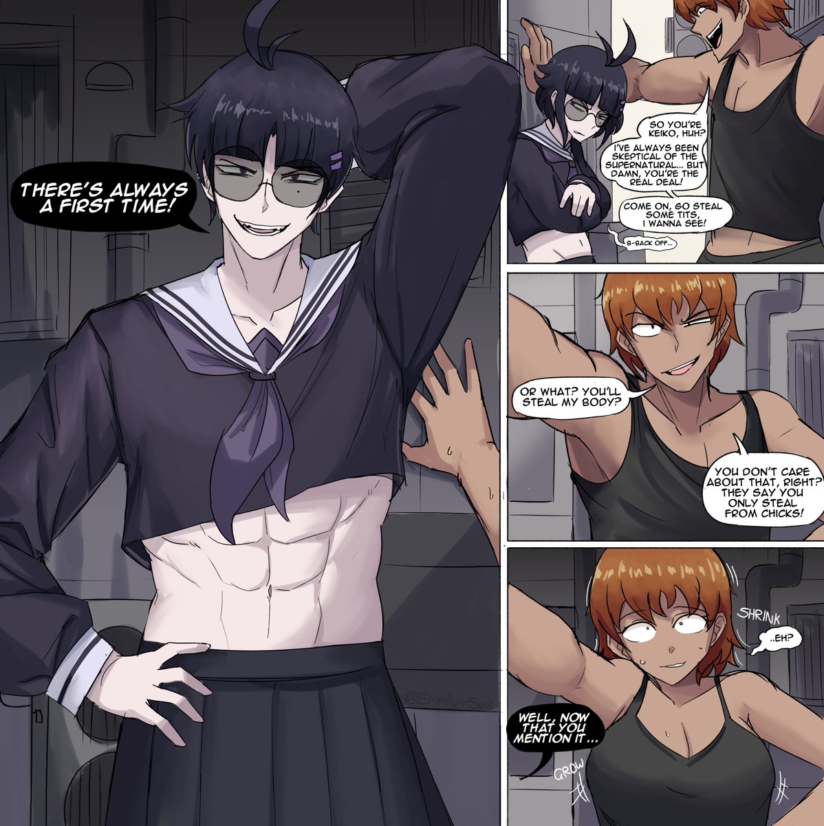 keiko turns the tables