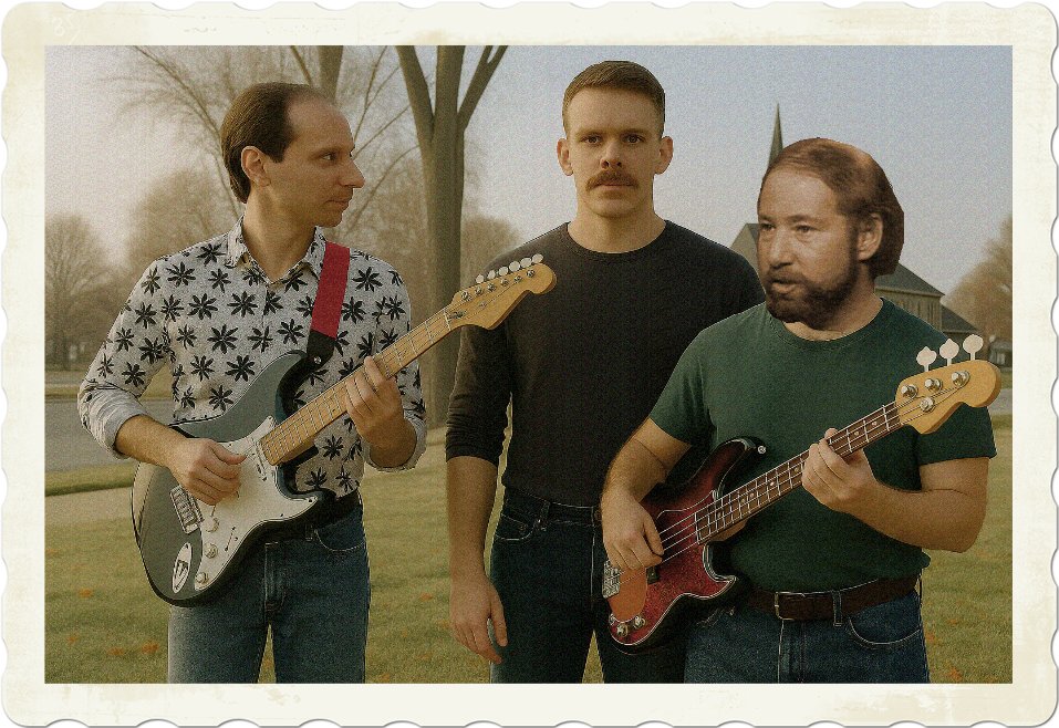 A rare pic of <a href="/ns_kitten/">Norwegian Soft Kitten</a> with <a href="/ThisShowStinks/">Tony Kornheiser Show</a> on bass.
<a href="/MarcSterne/">Marc Sterne</a> <a href="/MKornheiser/">Michael Kornheiser</a> <a href="/GlennBerggoetz/">Glenn Berggoetz</a> <a href="/TKLittles/">TK Littles</a> <a href="/loyallittlespod/">The Loyal Littles Podcast</a>
