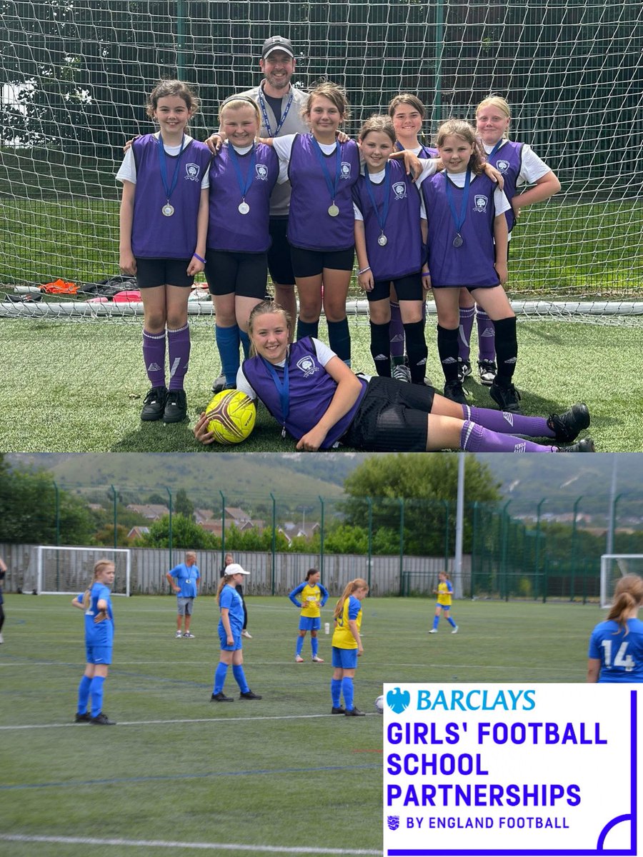 Awesome to spend the day with 7 Yr5/6 Girls Football teams today! #girlsfootballinschools #madeforthisgame