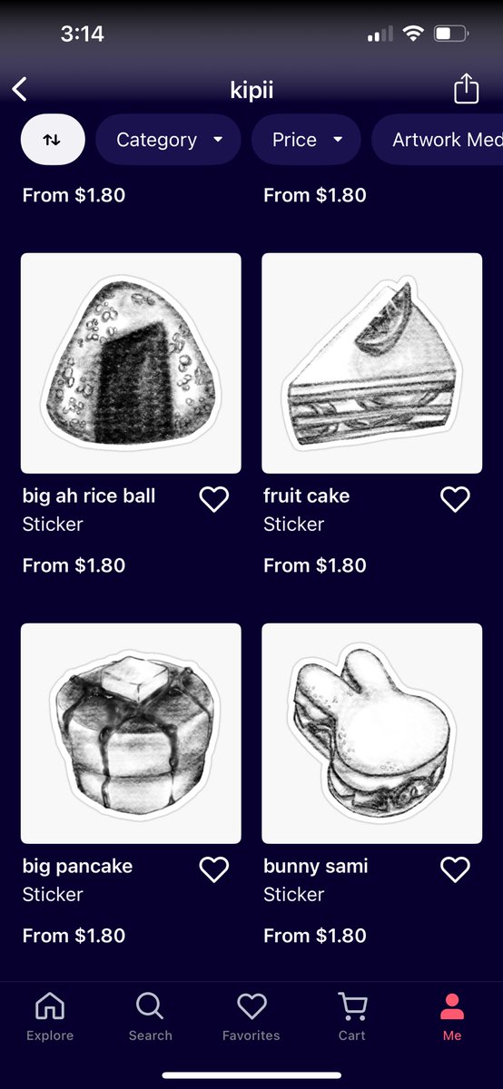 sickpixiestick's tweet photo. hi! i’m a first gen college student trying to pay for my car before school starts next month :p
if you have some bucks to spare please buy some of my art! (@/kipii on redbubble)

#art #college #money #broke #stickers #redbubble https://t.co/r4pqyIl5Ya