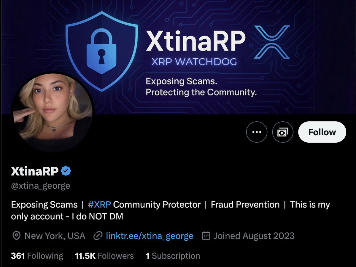 This is hilarious. Of course XRP needs a scam watchdog — you need someone to sort the mini-scams from the mega-scam 😂😂😂