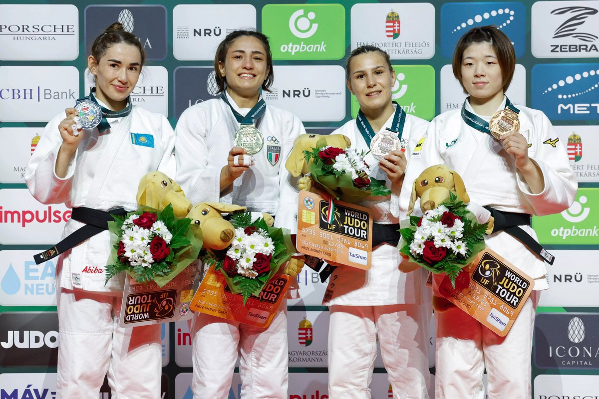 🥋 Mundial de judo 2025 (Budapest, Hungría): 

🇪🇸 Laura Martínez se colgó la medalla de 🥉 bronce 

🔗historiadeportiva.com/2025/06/mundia…