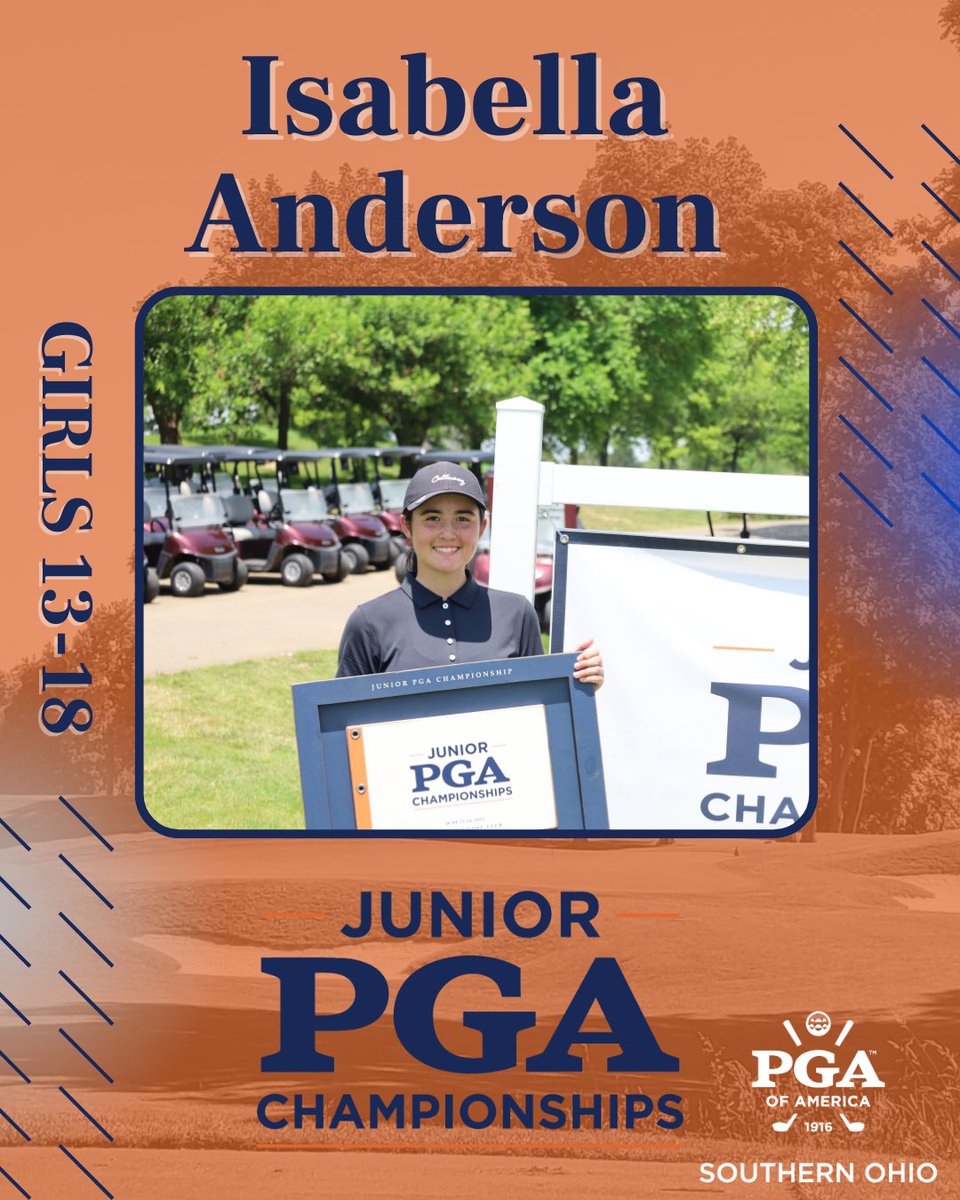 What an exciting week of golf for these talented players! They battled through the heat and the challenging course at @pipestonegc. Congratulations to Gabe, Noah, Meadow, and Isabella on earning your spots at the 2025 Junior PGA Championship at the Birck Boilermaker Golf Complex!