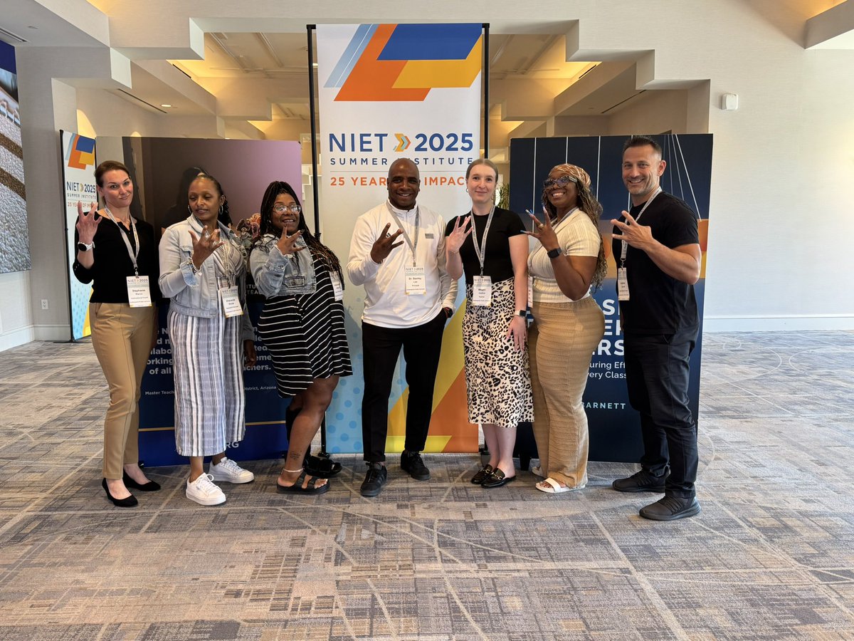 Dr. Stanley Law (@bigvoice22) on Twitter photo Day 2 of the #NIET2025 Summer Institute = deep thinking reflections, and powerful conversations. Grateful for <a href="/GWContinentals/">GeorgeWashingtonHS</a> staff leaning in! Our leaders, teachers, and scholars will be more intentional about results and reflective.
πDiversity
πOpportunity
πAchievement Day 2 of the #NIET2025 Summer Institute = deep thinking reflections, and powerful conversations. Grateful for <a href="/GWContinentals/">GeorgeWashingtonHS</a> staff leaning in! Our leaders, teachers, and scholars will be more intentional about results and reflective.
πDiversity
πOpportunity
πAchievement