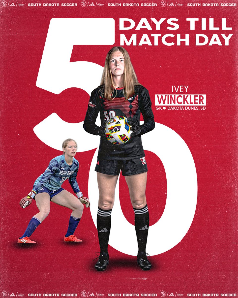 50 days till our Season opener vs UNI on August 14th!!

#GoYotes x #WeAreSouthDakota