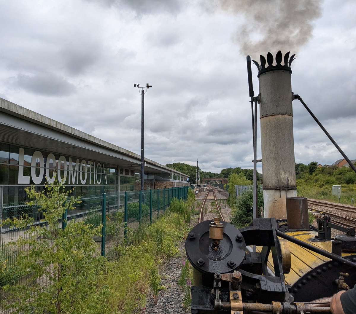 AntCoulls's tweet image. A jaunt out on the open tourer this lunchtime @LocomotionSHD