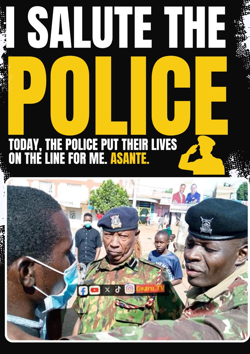 I choose to stand on the right. #ISaluteThePolice