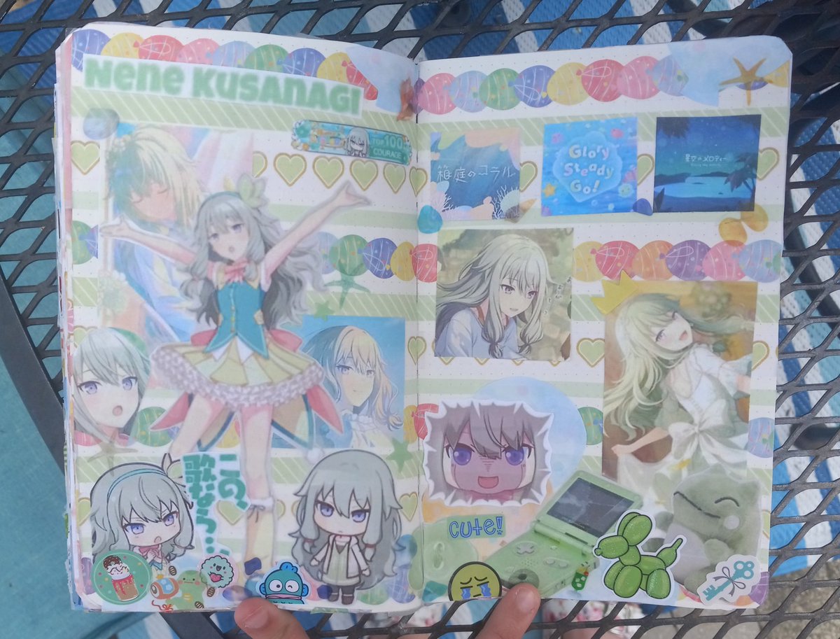 SakuraKaitos's tweet image. Wonderlands x showtime scrapbook spreads ๐๐๐๐