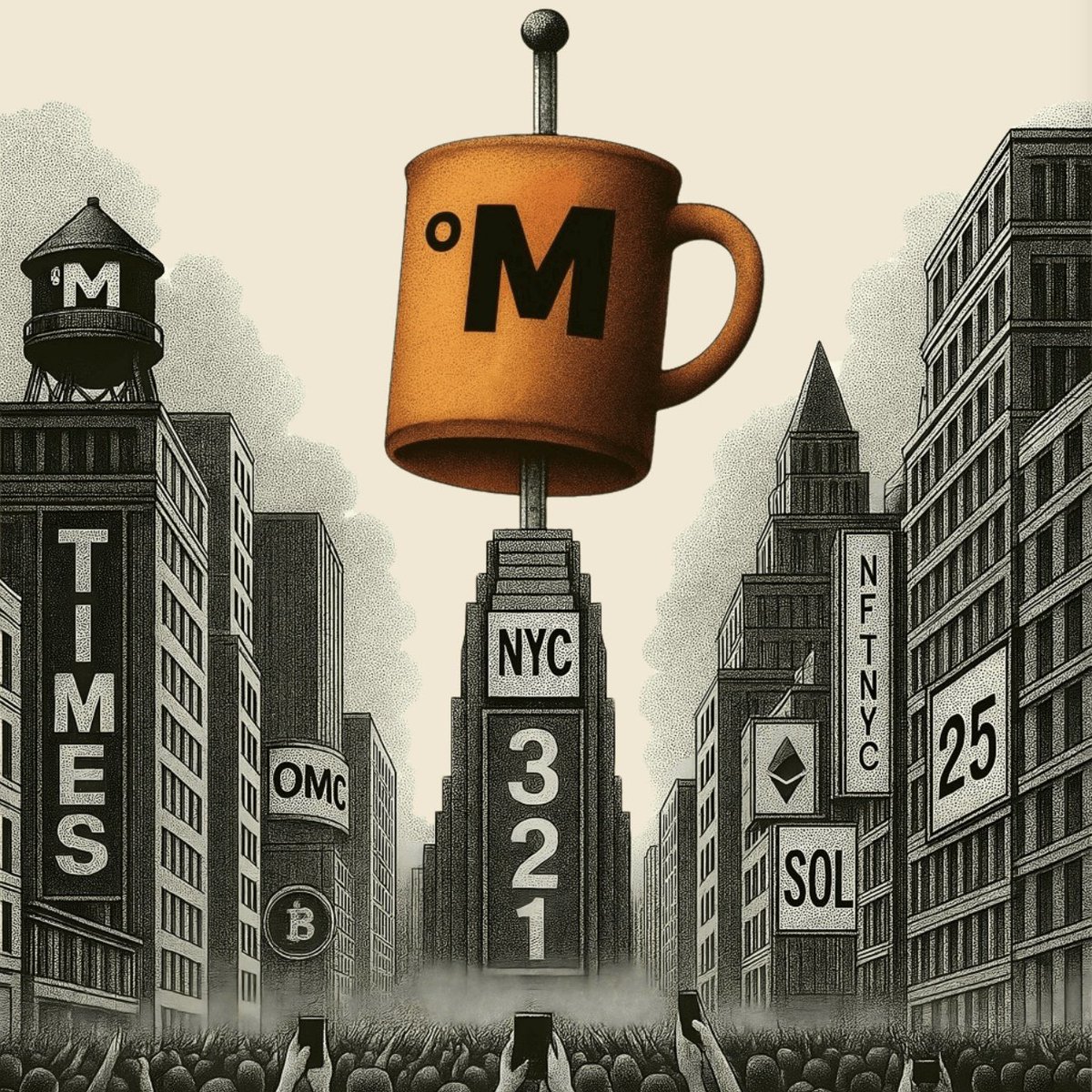 °M TAKES OVER NEW YORK 🗽

The countdown to kickoff starts tomorrow at 3:30PM on the <a href="/NFT_NYC/">NFT.NYC</a> main stage.

ANNOUNCING:

➞  PROOF OF MISSION

➞  PROOF OF ORIGIN

➞ PROOF OF COMMUNITY

The road to launch starts now ☕️🟧