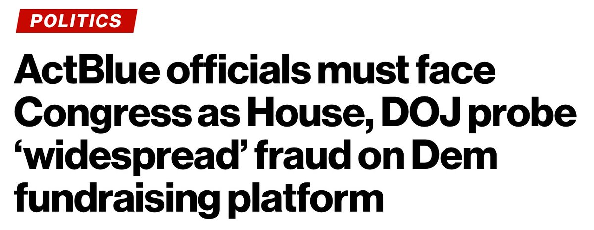 BREAKING: ActBlue subpoenas have been sent!