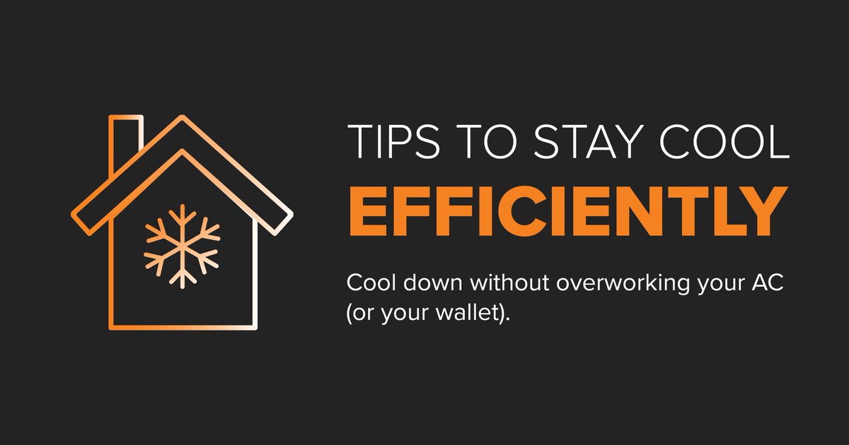 DuquesneLight's tweet image. You can stay cool without running your A/C constantly.
- Take advantage of cross-ventilation by opening windows on opposite sides.
- Cook during the cooler parts of the day.
DLC is also preparing for the possibility of severe weather this evening: bit.ly/40mQbkB.