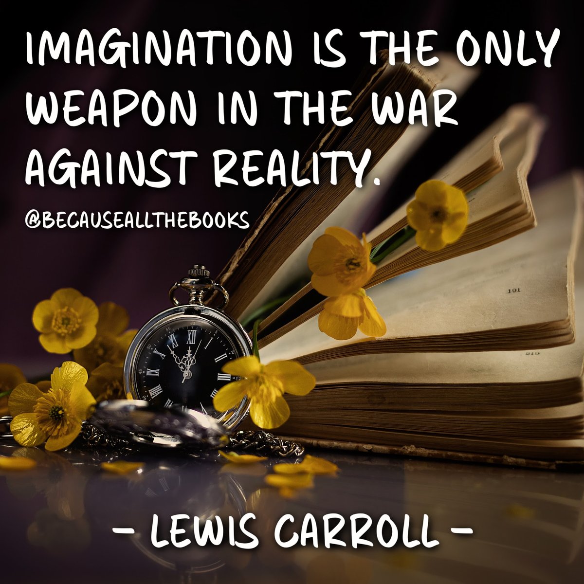 I'll second this. I love getting lost in my imagination thanks to books.