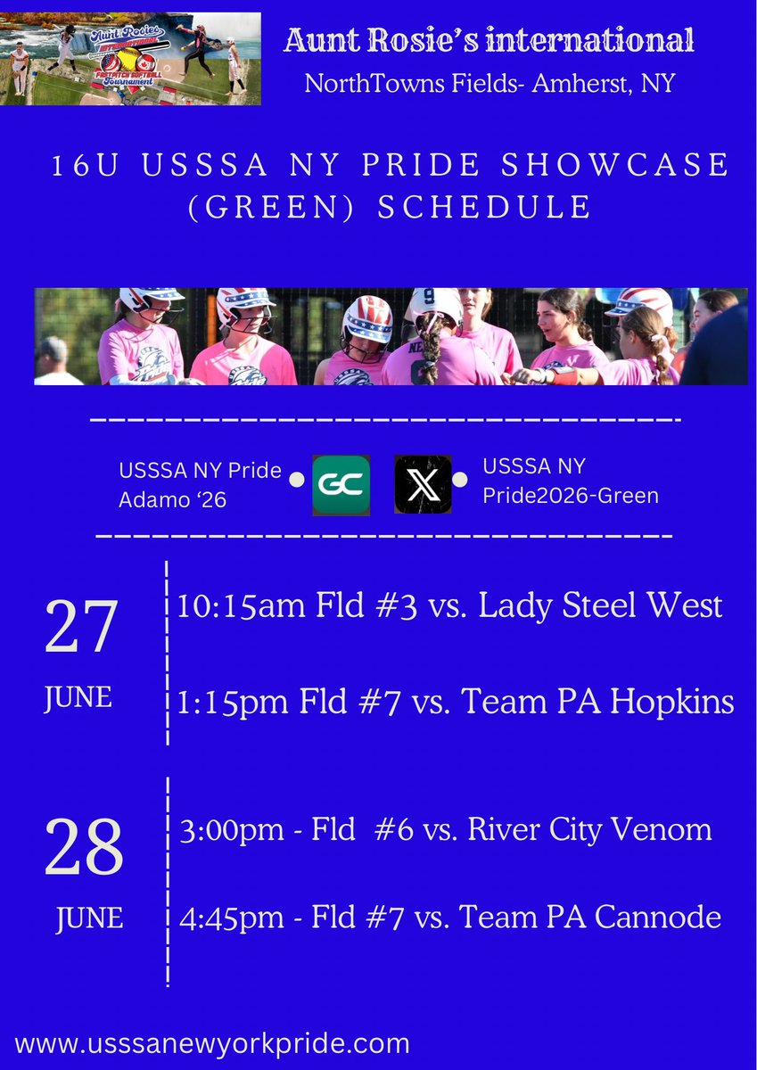 USSSA NY PRIDE 2026 - GREEN tweet media