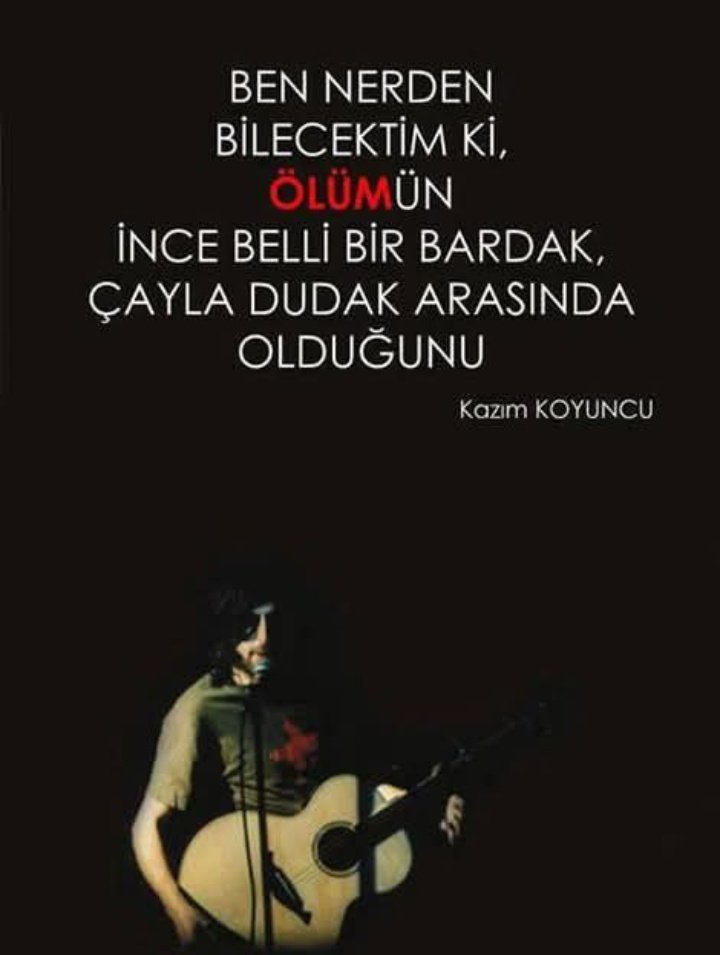 Bir gün karanlığın olmadığı 
bir yerde buluşacağız…🕊️

#GeceyeBirNot
#KazimKoyuncu