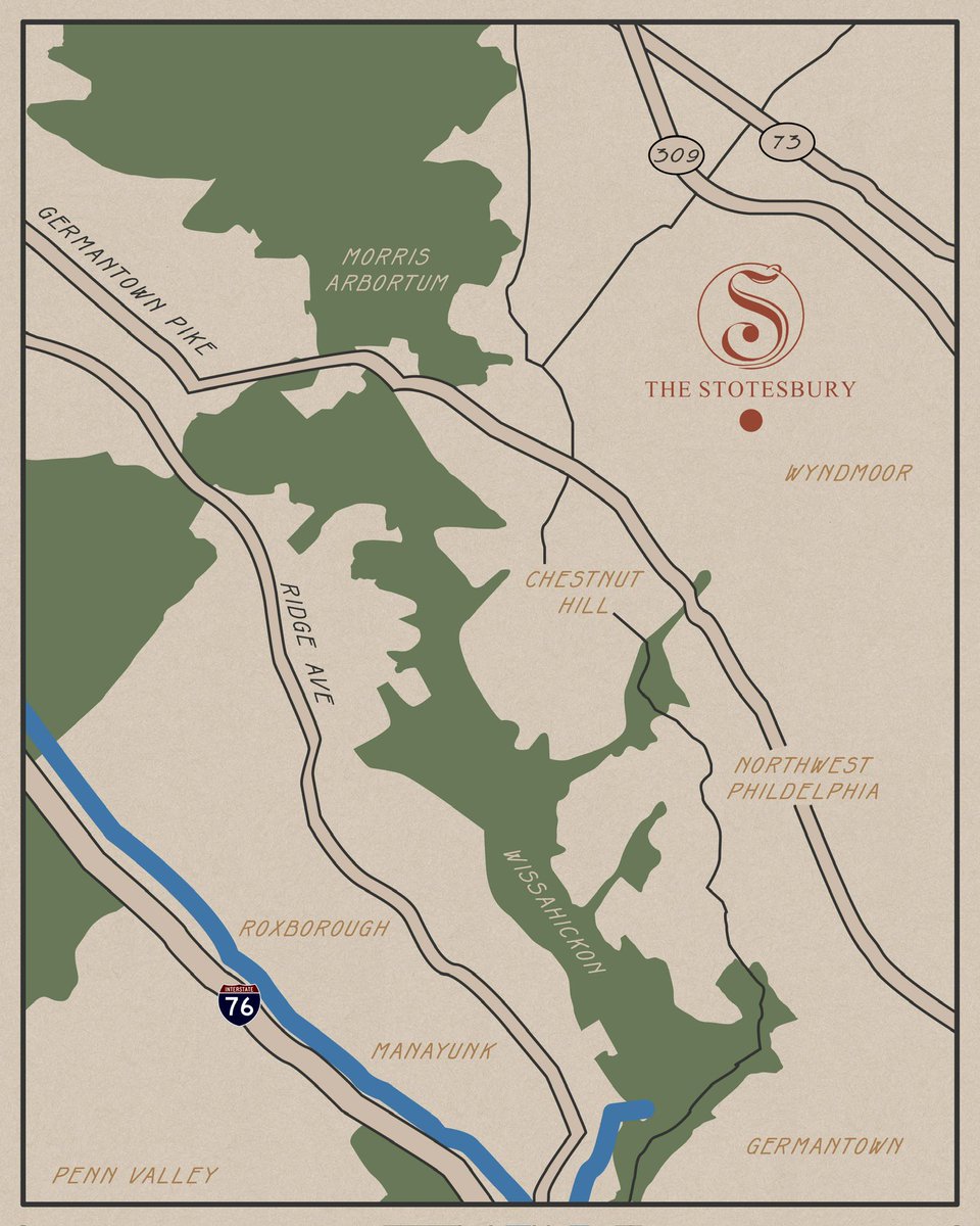 📍Now you know where to find us! The Stotesbury—Wyndmoor’s neighborhood pub—is located right on Willow Grove Ave, just outside Philly. Plan your next visit for Happy Hour! (Tues-Sun, 4–6pm) and enjoy craft cocktails, local beer, and pub fare made with care. #NewLiberty
