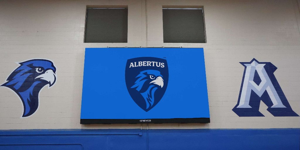 Albertus Magnus College (@albertussocial) on Twitter photo Coinciding with Albertus Magnus College's approaching Centennial celebration, the
College's Athletics Department has announced a redesign of its Falcon mascot logo and the Albertus "A" monogram.
Learn more: bit.ly/3GhGZXV
#AlbertusMagnusCollege #FearlessFalcons Coinciding with Albertus Magnus College's approaching Centennial celebration, the
College's Athletics Department has announced a redesign of its Falcon mascot logo and the Albertus "A" monogram.
Learn more: bit.ly/3GhGZXV
#AlbertusMagnusCollege #FearlessFalcons