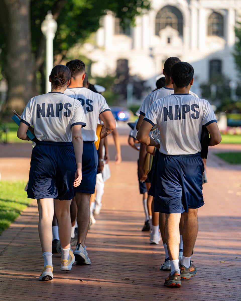 NavalAcademy's tweet image. U.S. Naval Academy in-processing began today for the Class of 2029 midshipmen candidates who come directly from the fleet, attended the U.S. Naval Academy Preparatory School (NAPS), and are international students.