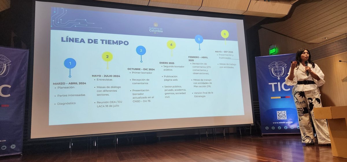 Colombia 🇨🇴 presentó oficialmente esta semana su Estrategia Nacional de Seguridad Digital 2025–2027. La Sección de Ciberseguridad <a href="/OEA_Cyber/">OEA Ciberseguridad</a> <a href="/OEA_CICTE/">CICTE</a> de la <a href="/OEA_oficial/">OEA</a> acompañó técnicamente la formulación de esta estrategia, desarollada bajo el liderazgo y compromiso de