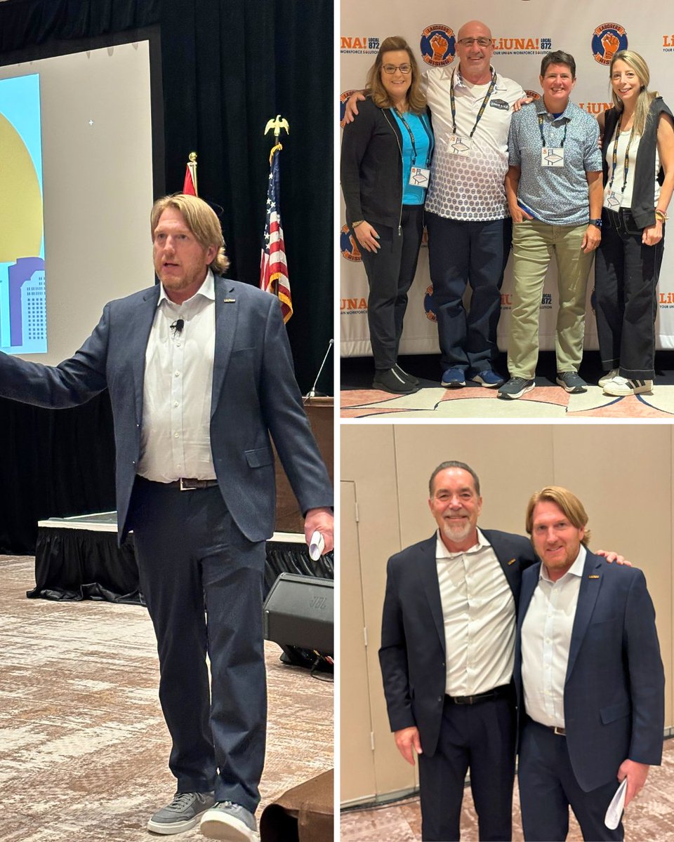LHSFNA's tweet image. At today's Northwest Regional Conference, @GPBrentBooker spoke about the importance of communicating with members, being a part of their daily lives and making sure they know what LIUNA stands for. Advocating for members' health and safety is one way that LIUNA changes lives.