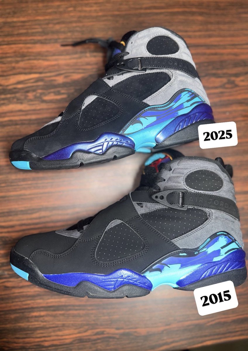 jordan 8 aqua real vs fake