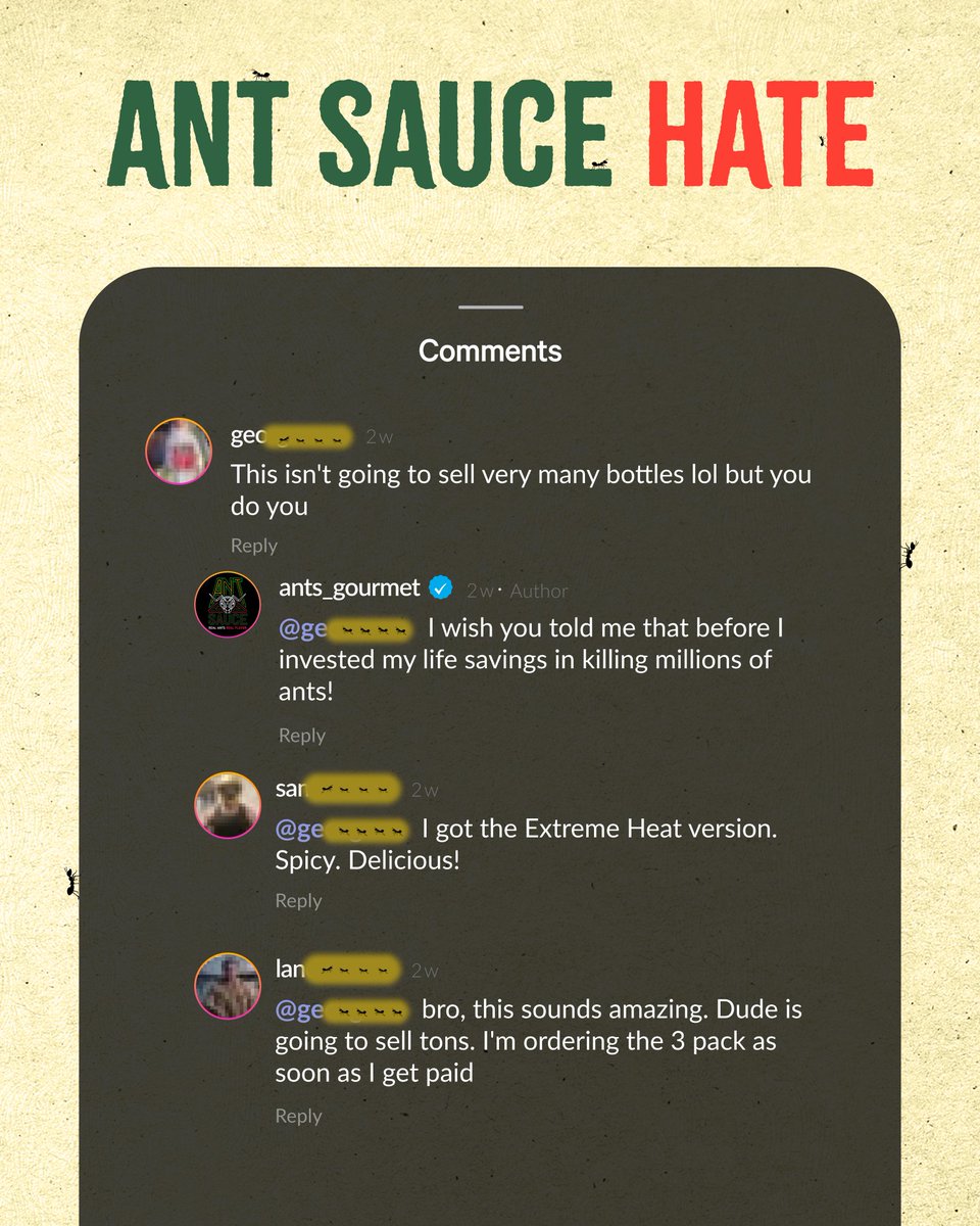 Ant Sauce tweet media